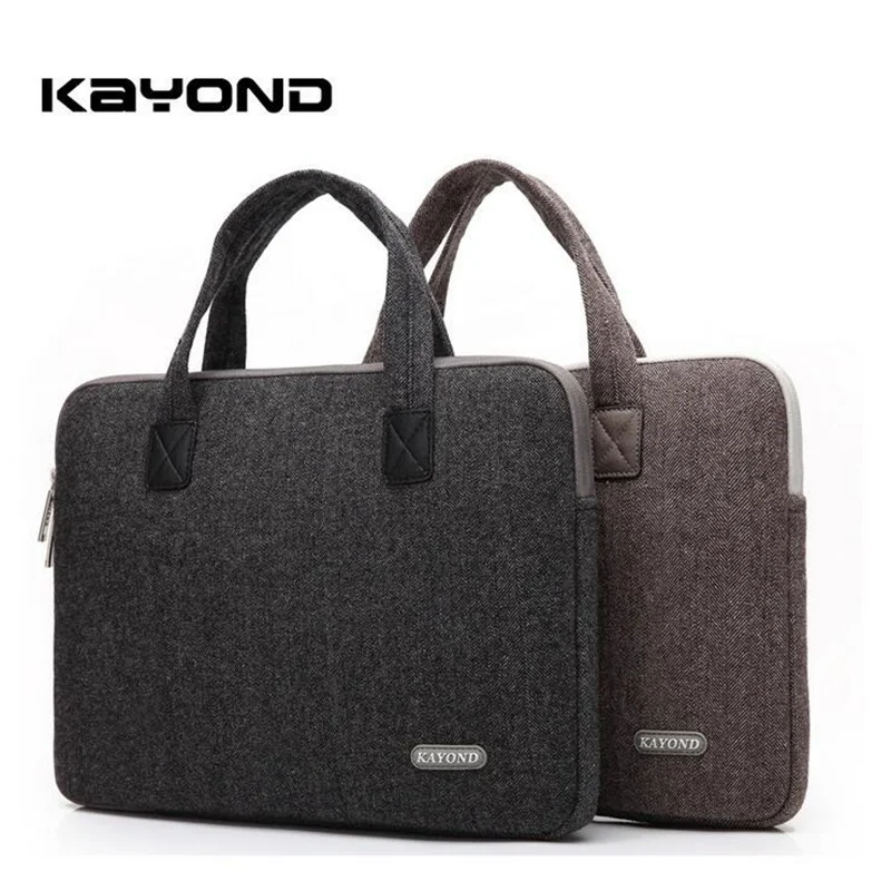 Kayond Акция распродажа модный мужской чехол для ноутбука Портфель Сумка черный