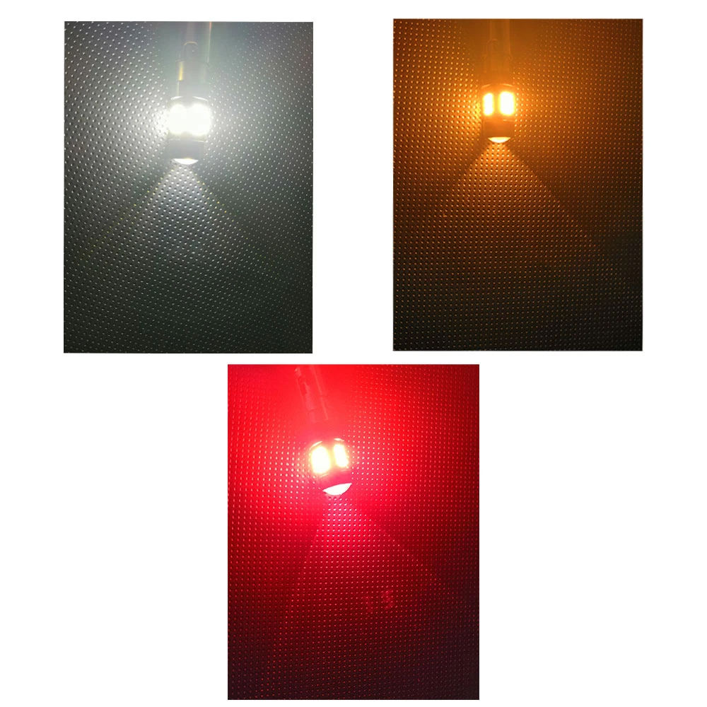 2 шт. Автомобильные светодиодные лампы для указателей поворота 1156 1157 21SMD 3030 BA15S BAY15D