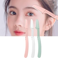 small professional trimmer safe blade shaping knife eyebrow blades face hair removal scraper shaver makeup beauty tools