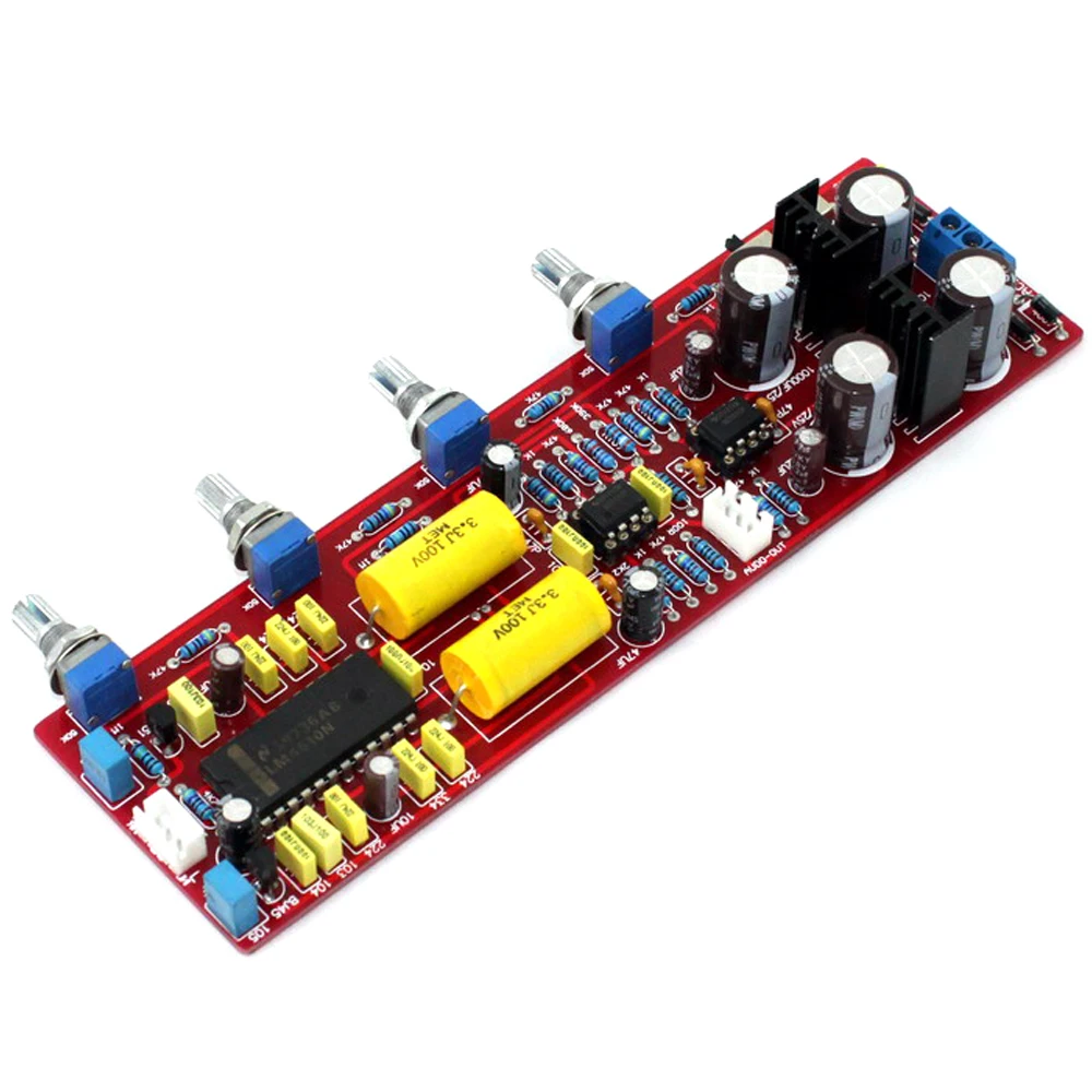 Фото LM4610N+NE5532 Тональная плата AC12V-0-AC12 без 4610IC №3