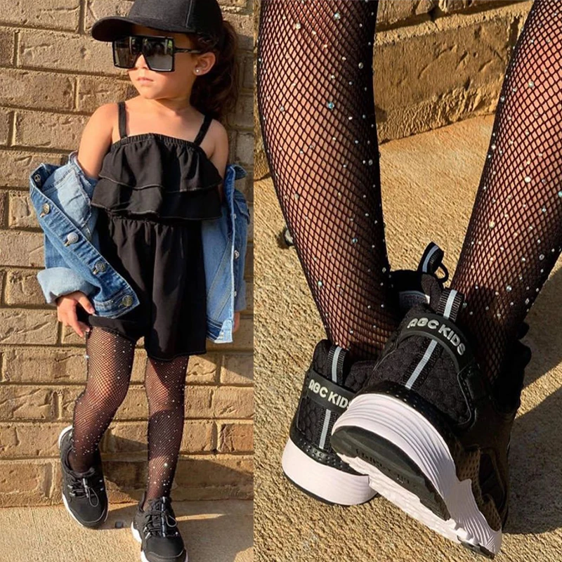 Полые леггинсы шикарные для девочек детская одежда vetement enfant fille | Мать и ребенок