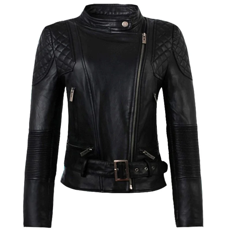 

Women's leather clothes women's jacket 2021 locomotive PU leather jacket autumn women's slim women's clothes