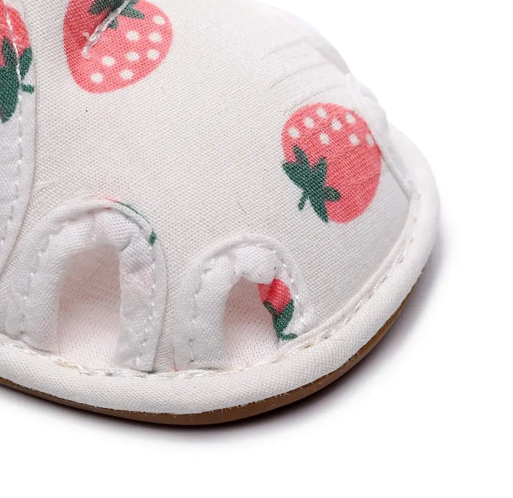

Soft Infant Toddler Shoes Cherry Strawberry Anti-slip Baby Girl Shoes Cute Crib Shoes Footwear PU Leather Newborn Baby Shoes