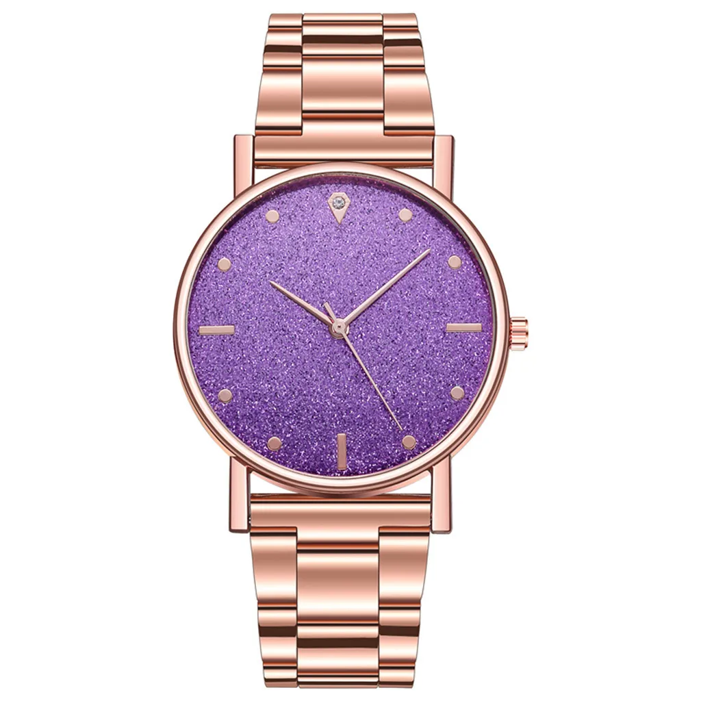 

Luxury Fashion Wrist Watches For Women Quartz Watch Stainless Steel Straps Round Dial Casual Bracele Watch reloj para mujeres