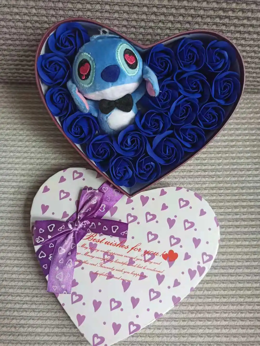 Плюшевые игрушки с мультяшными героями Диснея Стич Подсолнухи искусственными