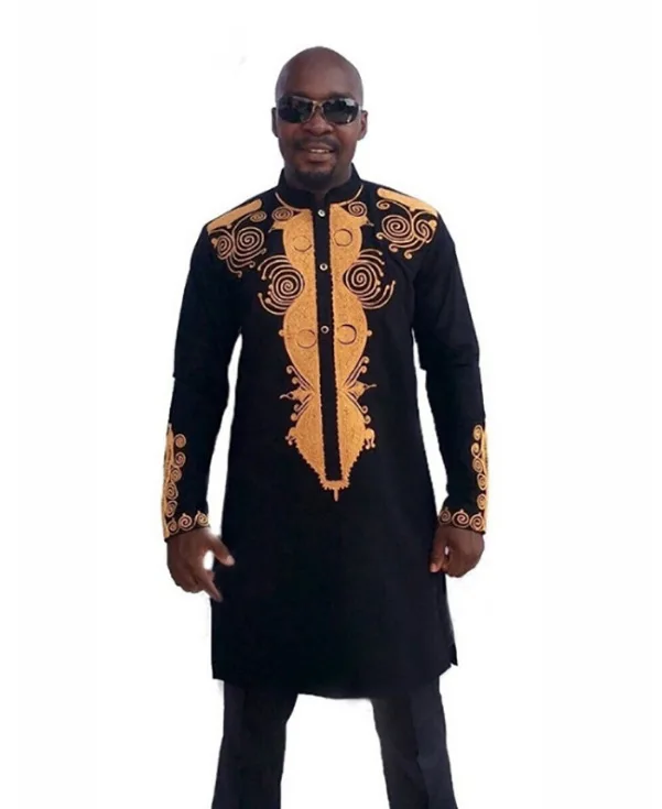 

Африка Женская одежда в африканском стиле Dashiki традиционный длинная рубашка Дашики Мужская рубашка с длинным рукавом штаны, комплекты из дв...