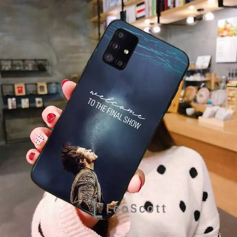 

Harri style star Phone Case For Samsung A40 A31 A50 A51 A71 A20E A20S S8 S9 S10 S20 Plus note 20 ultra