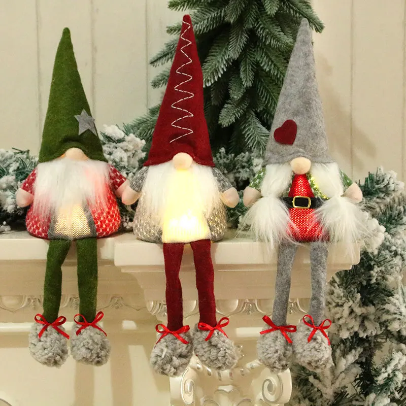 

Swedish Handmade Plush Gnomes Christmas Gnome Home Holiday Decor Ornaments Adorable Lucky Valentine Easter Thanks Giving Day