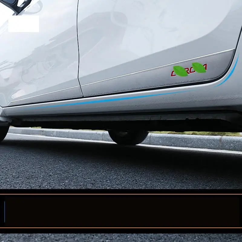 

Coche Decoration Accessories Exterior Car Sticker Door Body 2014 2015 2016 2017 2018 2019 2020 2021 FOR Toyota Corolla Levin
