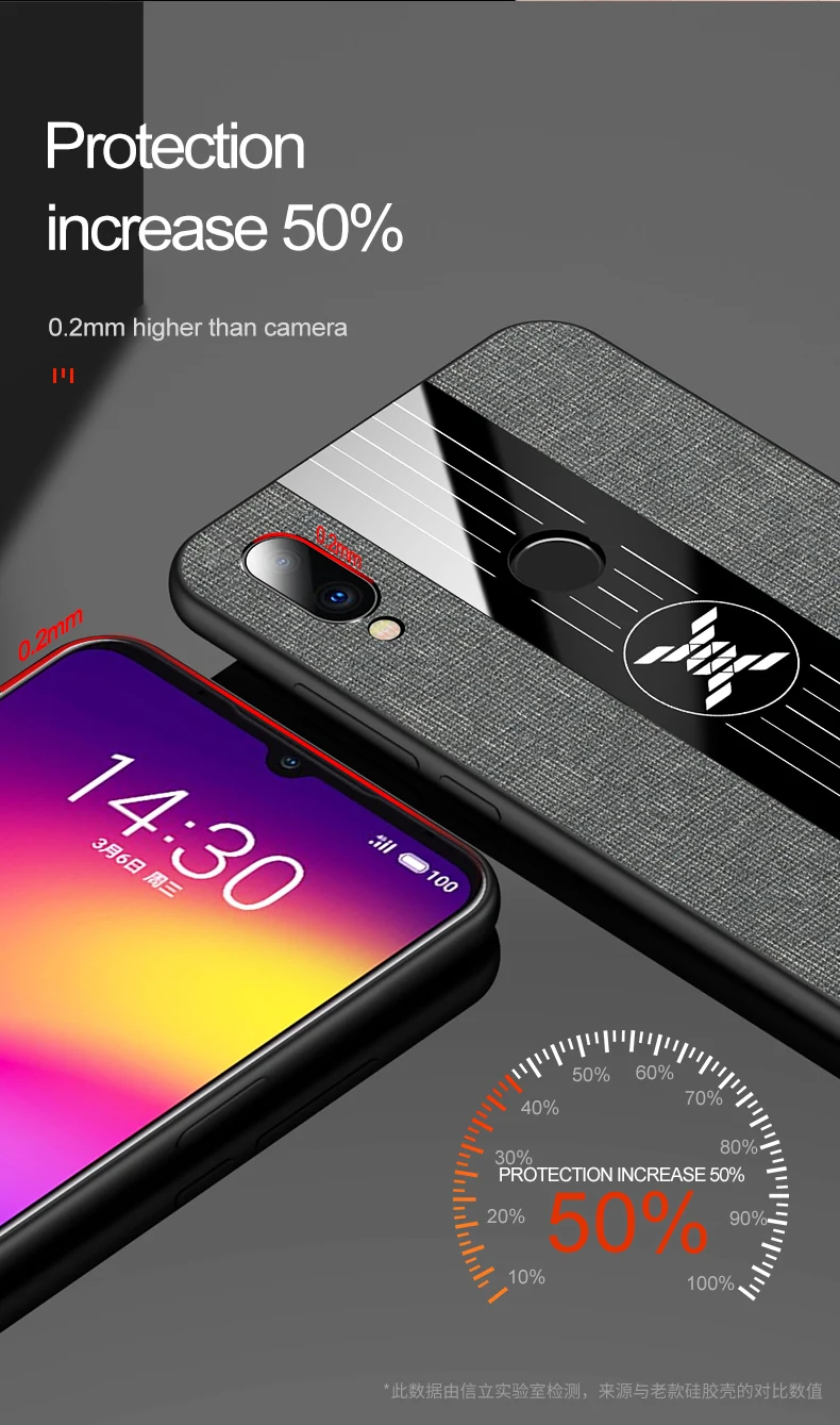 Для meizu Note 9 8 чехол Роскошная жесткая ткань с кольцом магнитный штатив тонкая защитная задняя крышка для meizu m9 note note9 note 8
