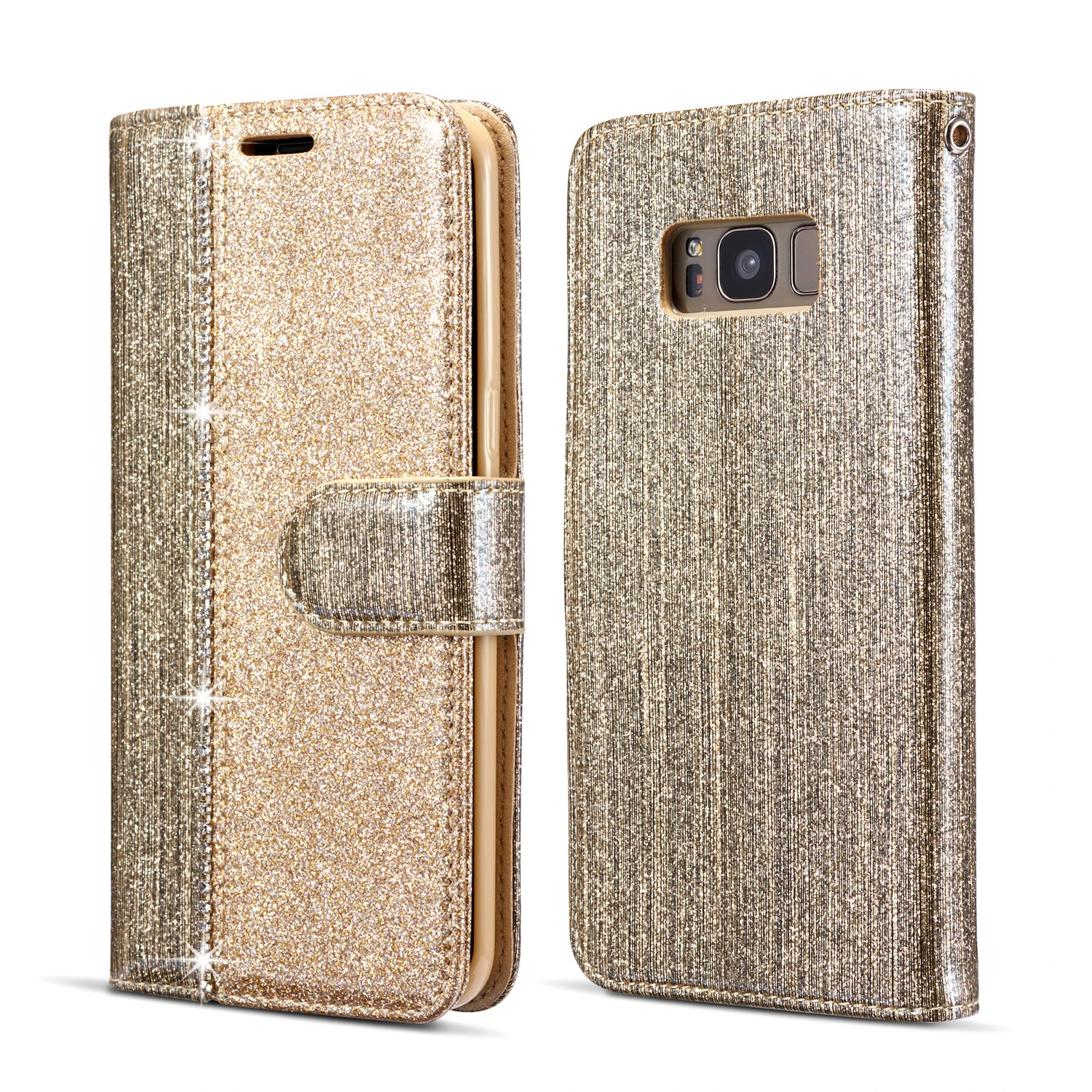 Диаманта Bling Флип Чехол Для samsung Galaxy S10 S10E S9 S8 плюс S7 край S10Plus S9Plus кожаный бумажник-книжка блестящий чехол Чехол