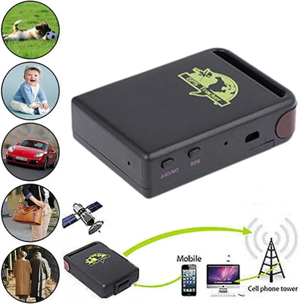 Мини-автомобиль GSM GPRS GPS трекер или автомобиль слежения локатора устройство TK102B