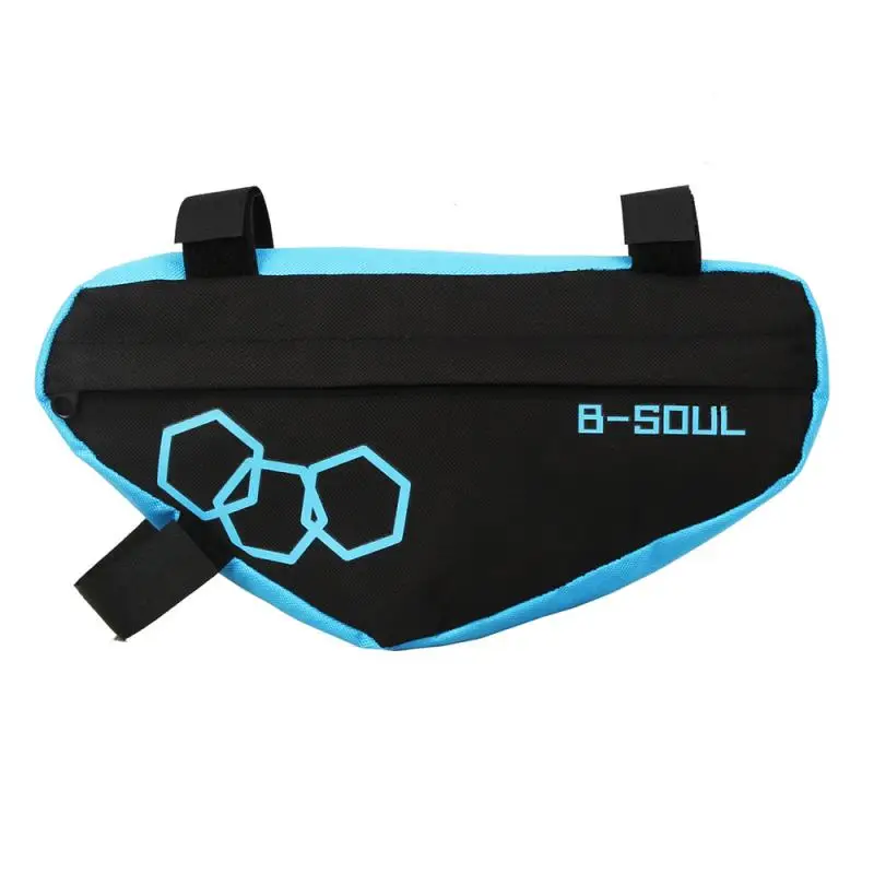 

5 Color Polyester Double-layer Insulation Polyester Triangle Bag Front Tube Bag Waterproof Capacity MTB Part Bike Accessories