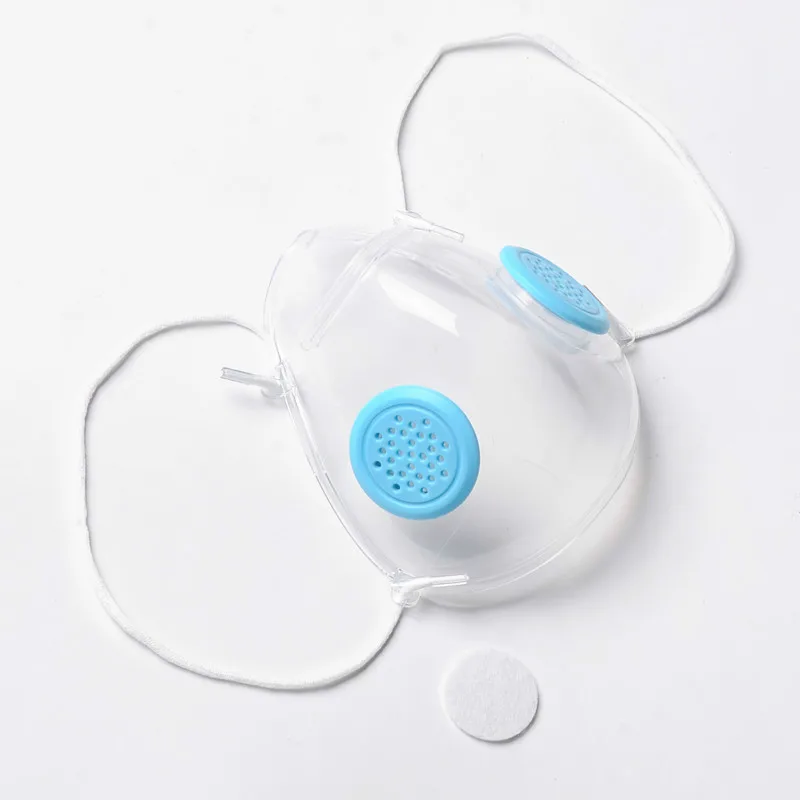 Прозрачная защитная Пылезащитная маска с чашкой подходит для губ языков