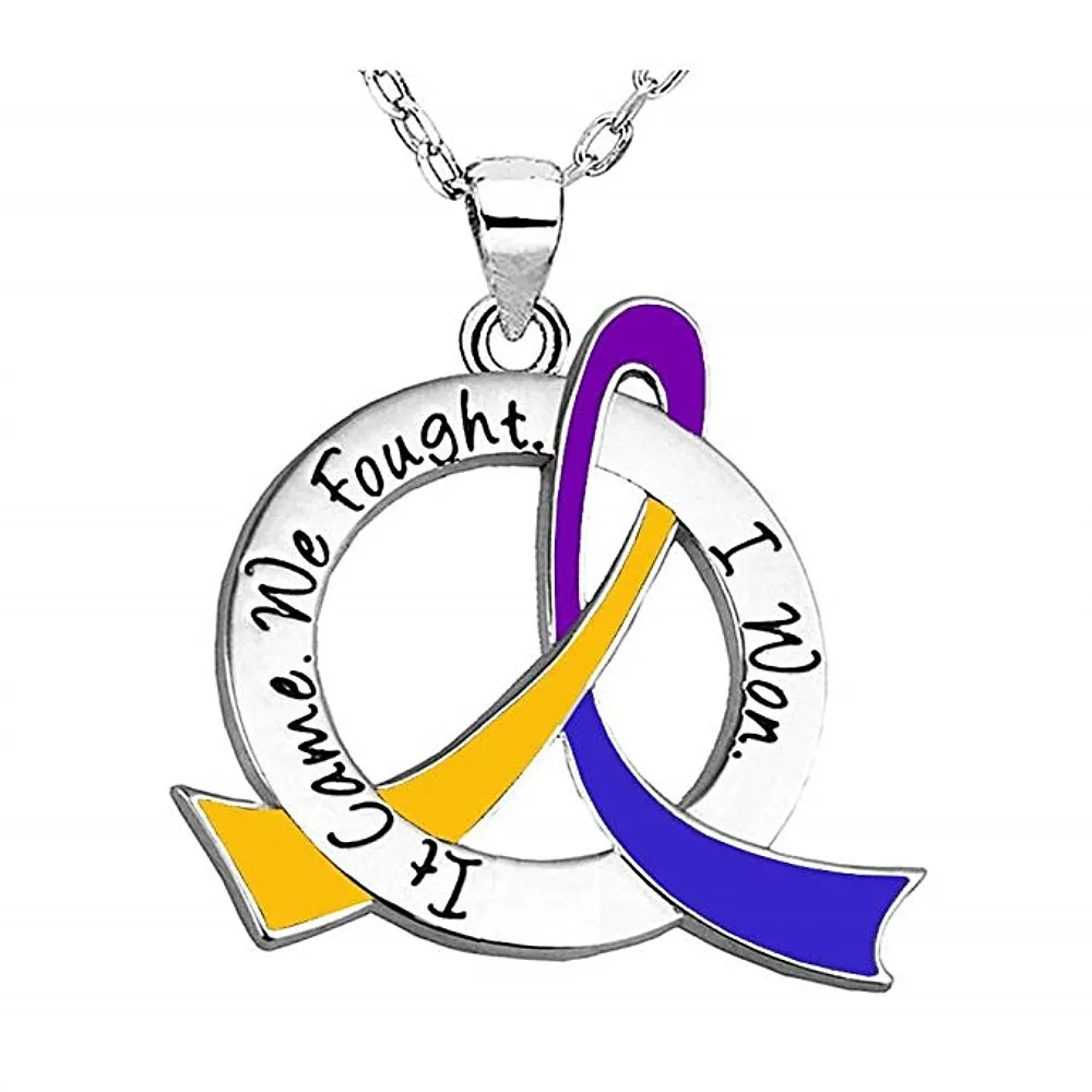 Прямая поставка Хоуп вдохновляющее украшение болезни рак легких синдром пуха