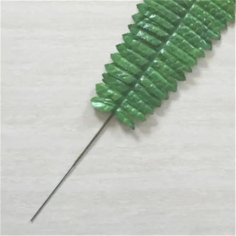 100 шт Поддельные одноствольные персидские листья 22 44 &quotобщая длина имитация