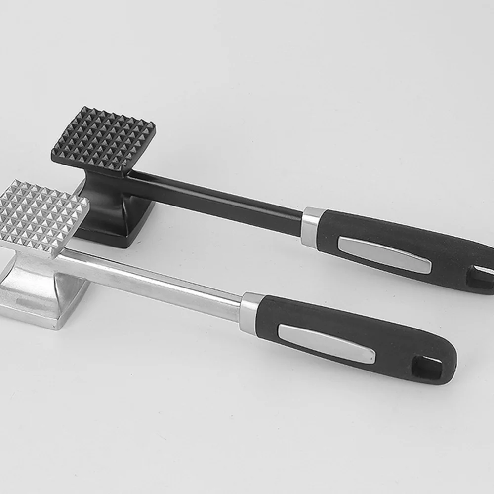 

Kitchen Meat Mallet Hammer Steak Pounder Aluminum Alloy Dual Sided Tool