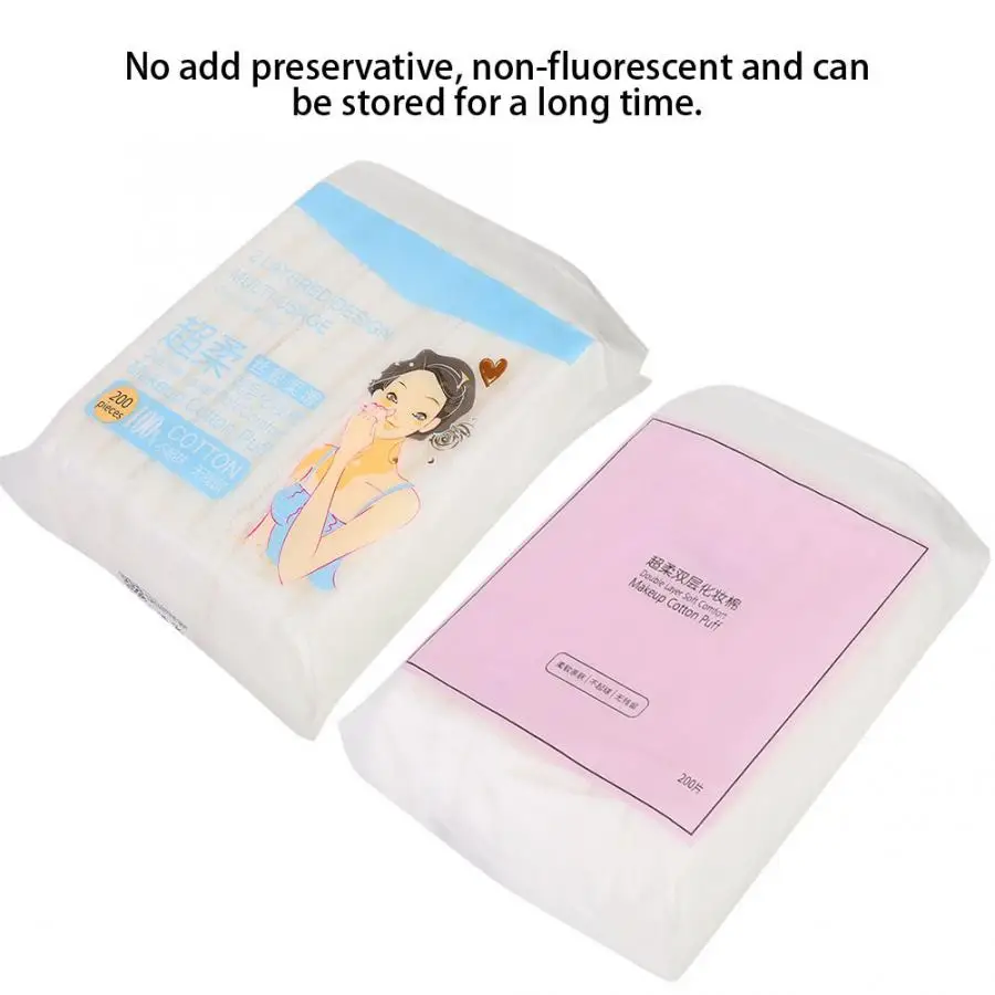 200 шт одноразовые влажные полотенца для химчистки косметика лица удаления