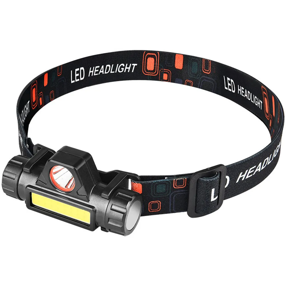 

LED Headlight Waterproof Ulta-light Portable COB Work Light Lamp USB Charging Night Fishing Riding Light For Cycling Camping