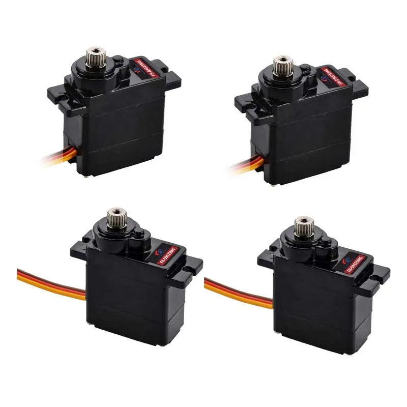 4 шт./лот Flash hobby 13g 9025 цифровой микро сервопривод GS-D9025MG с металлической шестерней 2