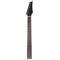 24 frets new replacement maple neck rosewood fretboard fingerboard for electric guitar black