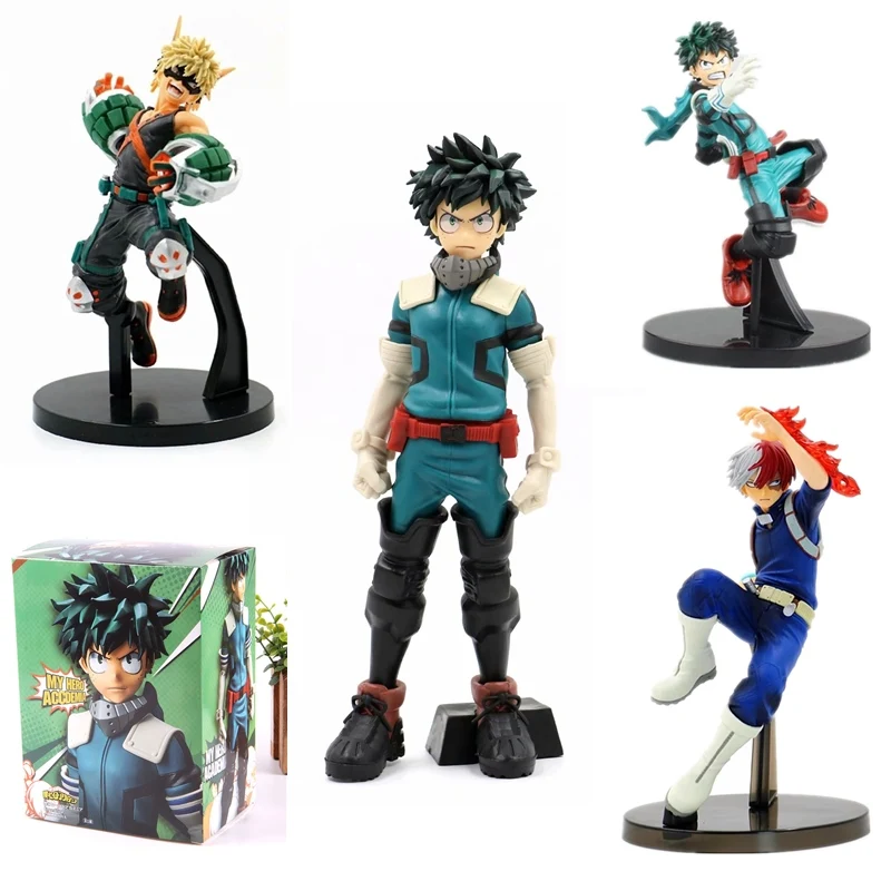 Deku фигурка 25 см my hero academy аниме ПВХ модель игрушки 19 bakugou katsuki boku no украшение