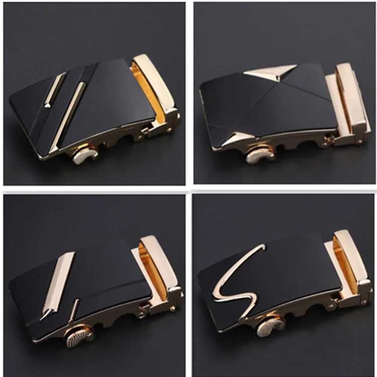 

Fashion Men's Buckle Business Alloy Automatic Unique Plaque Belt Buckles for 3.5cm Ratchet Apparel Accessories buckle for men