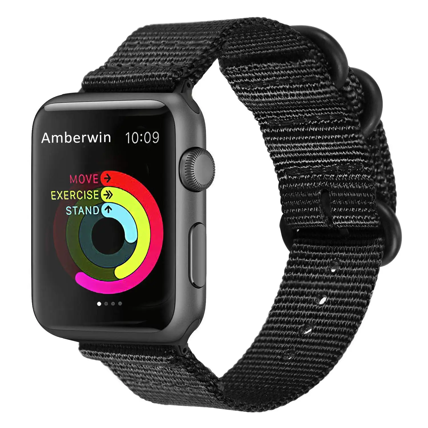 Ремешок NATO для Apple watch 4 5 band 44 мм 40 мм iWatch band 42 мм 38 мм спортивный нейлоновый браслетный ремешок для часов Apple watch 4 5 3 42/38 мм