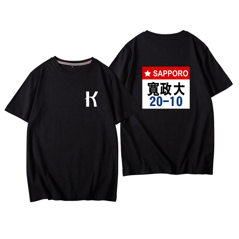 

Run with the Wind Kiyose Haiji short sleeve T-shirt for men and women in summer