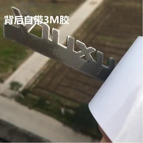 Комплект из 2 предметов высокого качества ABS серебро 3D класса люкс линия Спорт