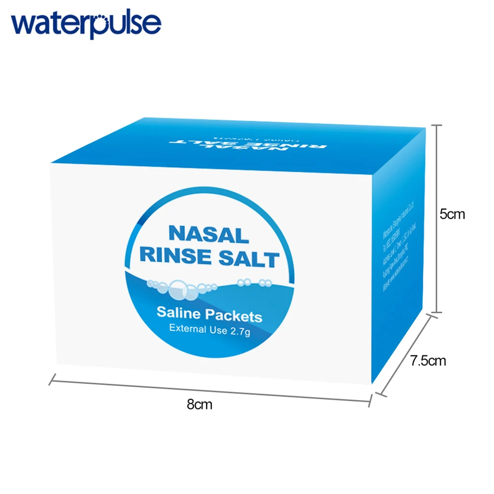 Waterpulse 2 7 г пакетов в коробке для полоскания носа смесь соли принадлежности