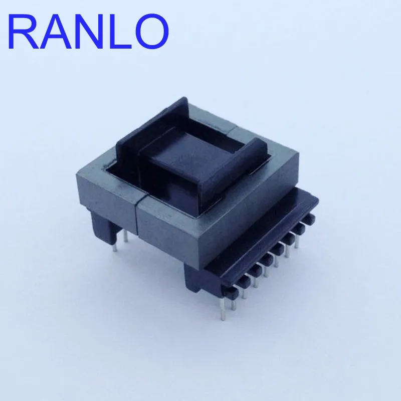 RANLO EF20 6 + 8pin Трансформеры Шпульный каркас PC40 ферритовый сердечник|Трансформаторы|