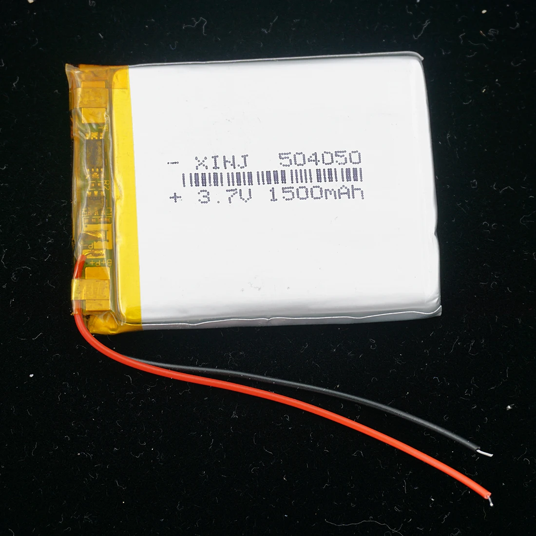 

3.7V 1500 mAh 504050 Polymer Rechargeable Li Lithium Lipo Battery Cell For E-Book Car Camera MP4 Driving Recorder DIY Phone PDA