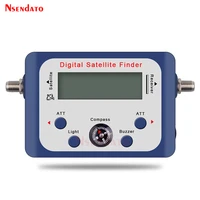 digital satfinder satellite signal meter finder satellite receptor sat finder tv satellite receiver decoder with lcd display lnb