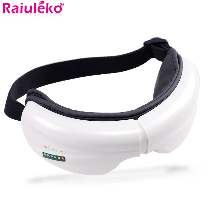Электрический массажер для глаз с воздушным давлением маска накладная мягкая