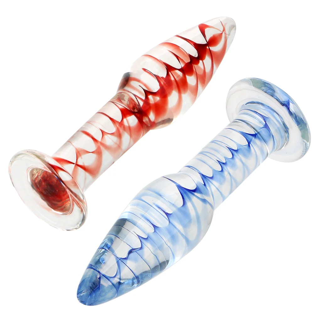 OLO Adult Products Sex toys for Women Transparent Butt plug Female Masturbation Crystal Dildo Glass Anal Plug | Красота и здоровье