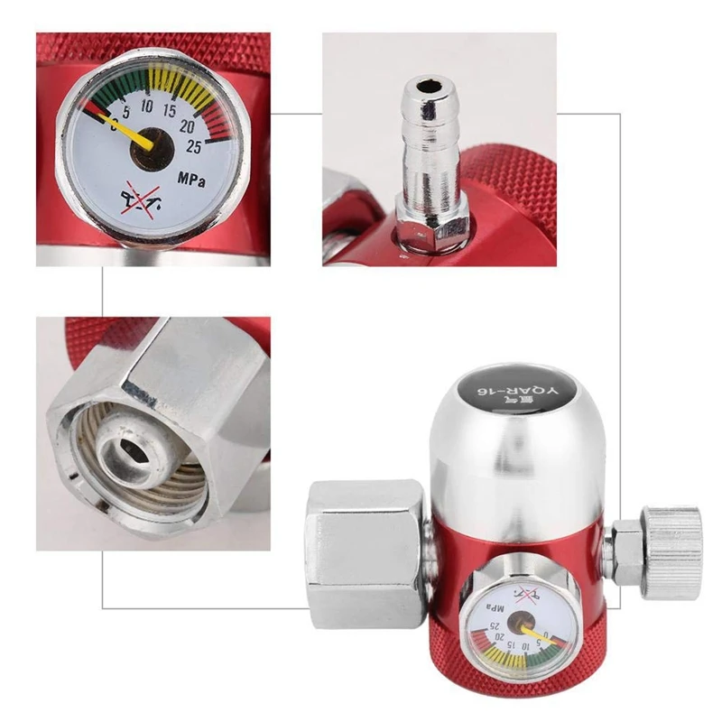 Портативный энергосберегающий газовый манометр из нержавеющей стали мини