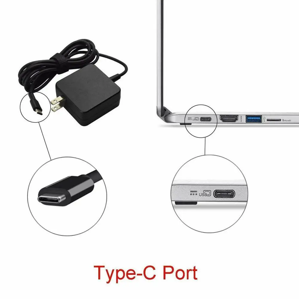 45 Вт USB-C Тип C Ноутбук AC адаптер питания зарядное устройство AC зарядное устройство для hp Chromebook 11 G6 EE 13 G1 14 G5 X360 11 G1 EE адаптер для ноутбука
