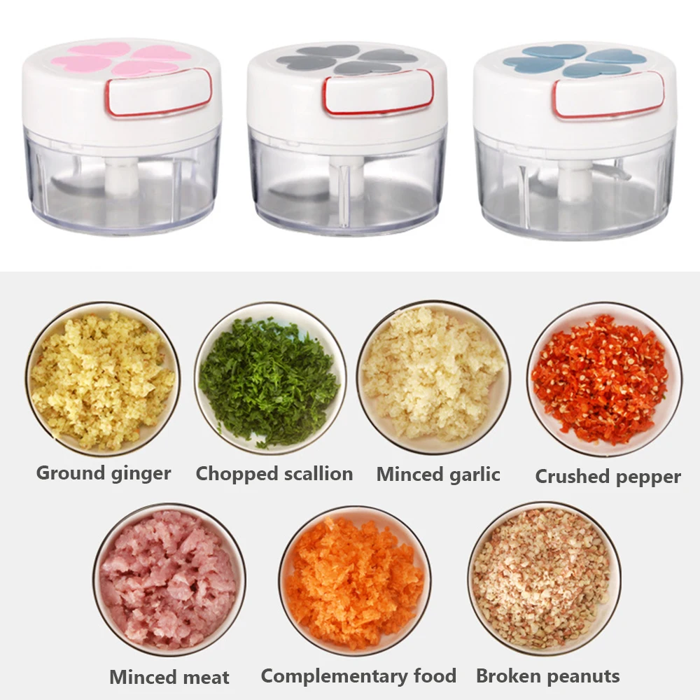 170 мл миниатюрная мощная ручная мясорубка ручной измельчитель пищи Миксер для