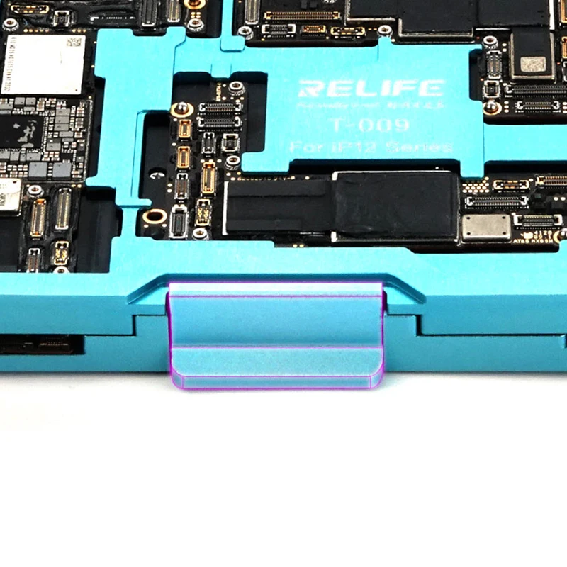 Motherboard Mid-level Tester RELIFE T-009 For IP12 Pro Max Mini 4-in-1 Double-Ended Spring Probe Non-Slip Test Fixture | Инструменты