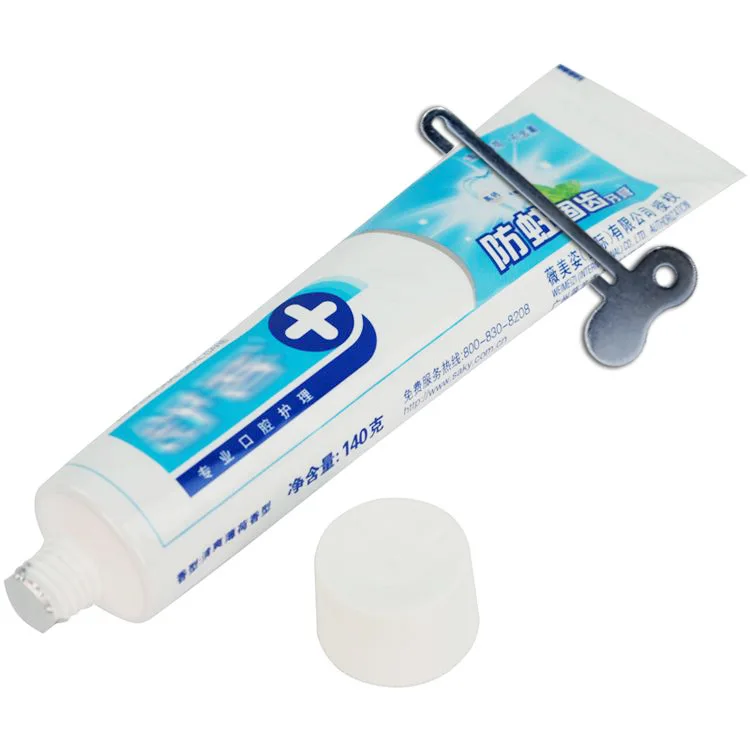 Металлическая туба зубная паста краска для волос косметическое масло выжиматель