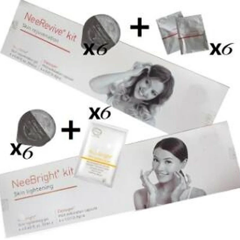 Bright Gel Kit Skin Lightening Neerevive Neebright Capsugen Exfoliate