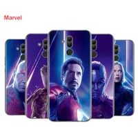 silicone cover the avengers man for huawei mate 40 30 20 20x 10 rs p smart 2021 2020 z s pro plus lite 2019 phone case