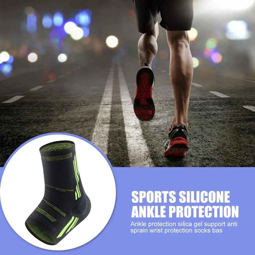 

Hot Sale Sports Ankle Protector Multi-function Nylon Ankle Brace Protector Sprain Prevention Sports Fitness Guard Sock