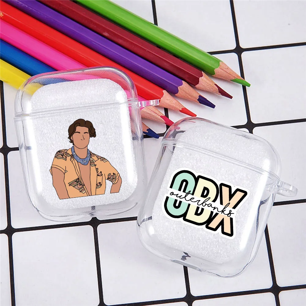

Cover for Airpods 1/2 Earphone Pogue Life Outer Banks - Livin' OBX soft Protector Fundas Airpods Case Air Pods Charging Box Bags