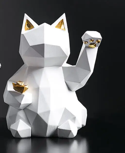 Прямая продажа с фабрики в скандинавском стиле животное кошка удачи