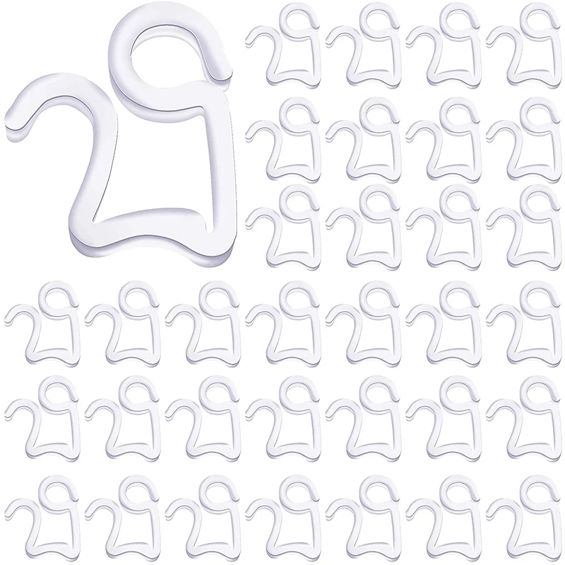 

Рождественские пластиковые мини-Крючки для подвешивания желоба, Погодостойкая Рождественская фотосессия, подходит для улицы (250 шт.)