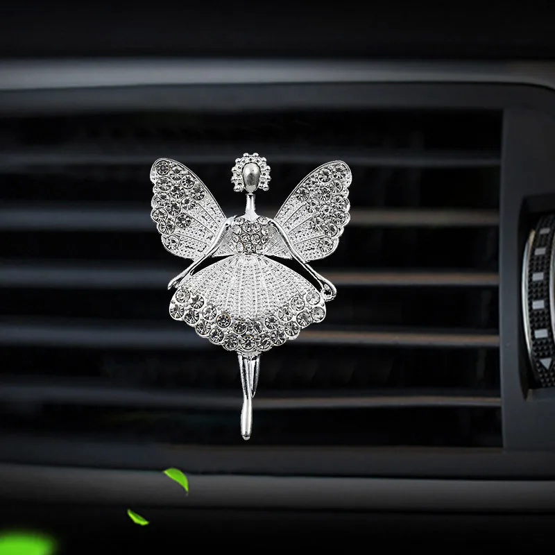 

Fairy Style car air freshener perfume bottle diffuser in the car auto Air conditioner outlet vent air Perfume clip