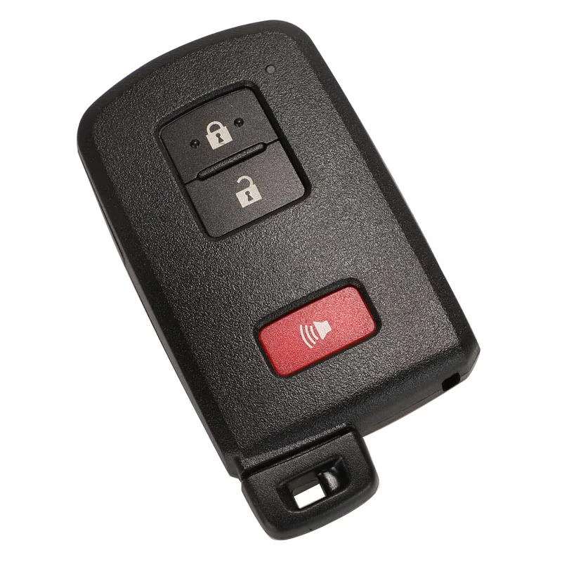 Jingyuqin дистанционный 3/4 кнопочный чехол для ключа автомобиля Toyota Camry Corolla Avalon Rav4 Land