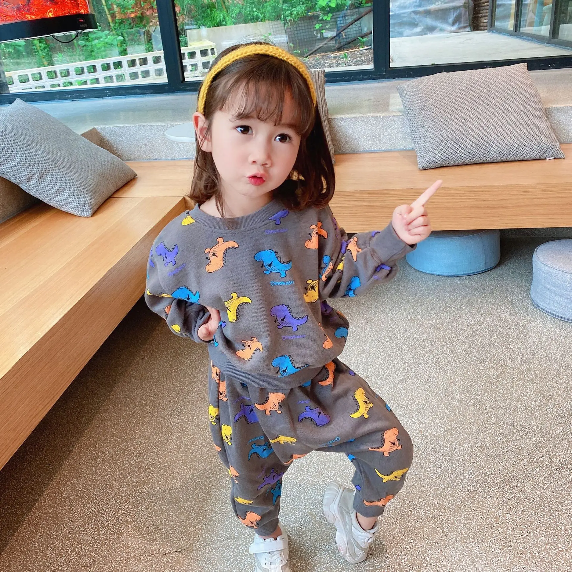 Новая детская одежда на осень и зиму комплект из двух предметов для мальчиков